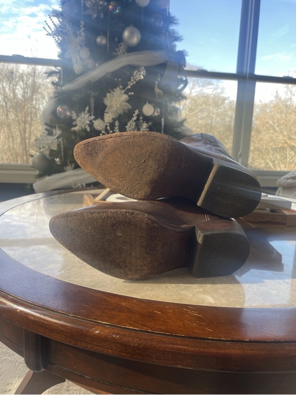 Frye Billy Pull-On Leather  Boots 7.5 $379 - Picture 11 of 13